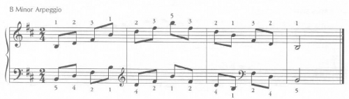 B Minor Arpeggio