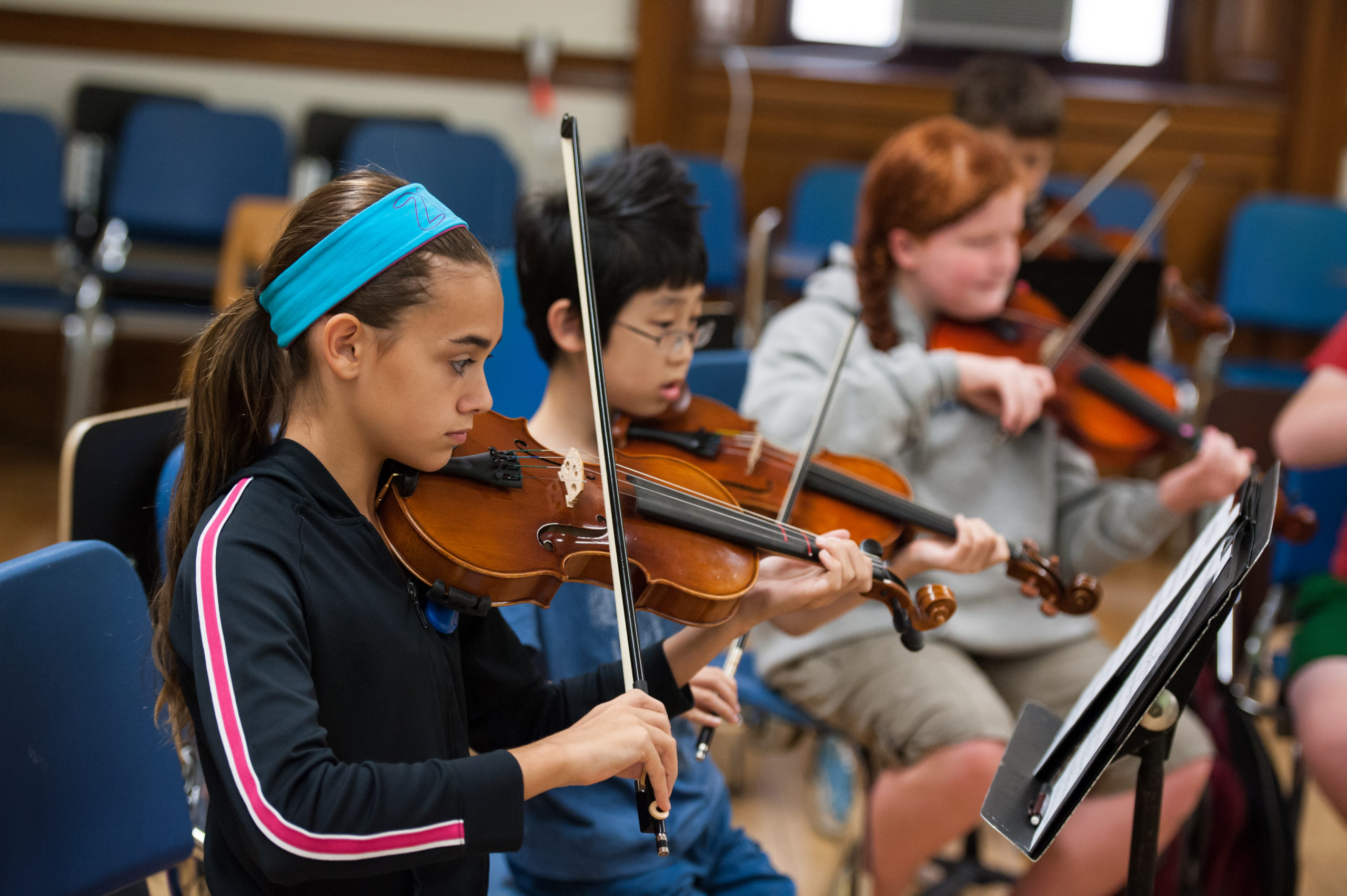 String Extravaganza class at University of Rochester's Eastman School of Music July 31, 2013. // photo by J. Adam Fenster / University of Rochester