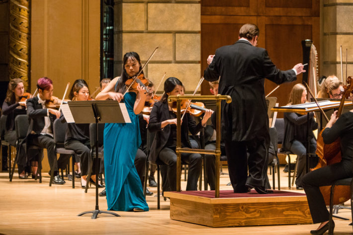 Violinist Wendy Toh