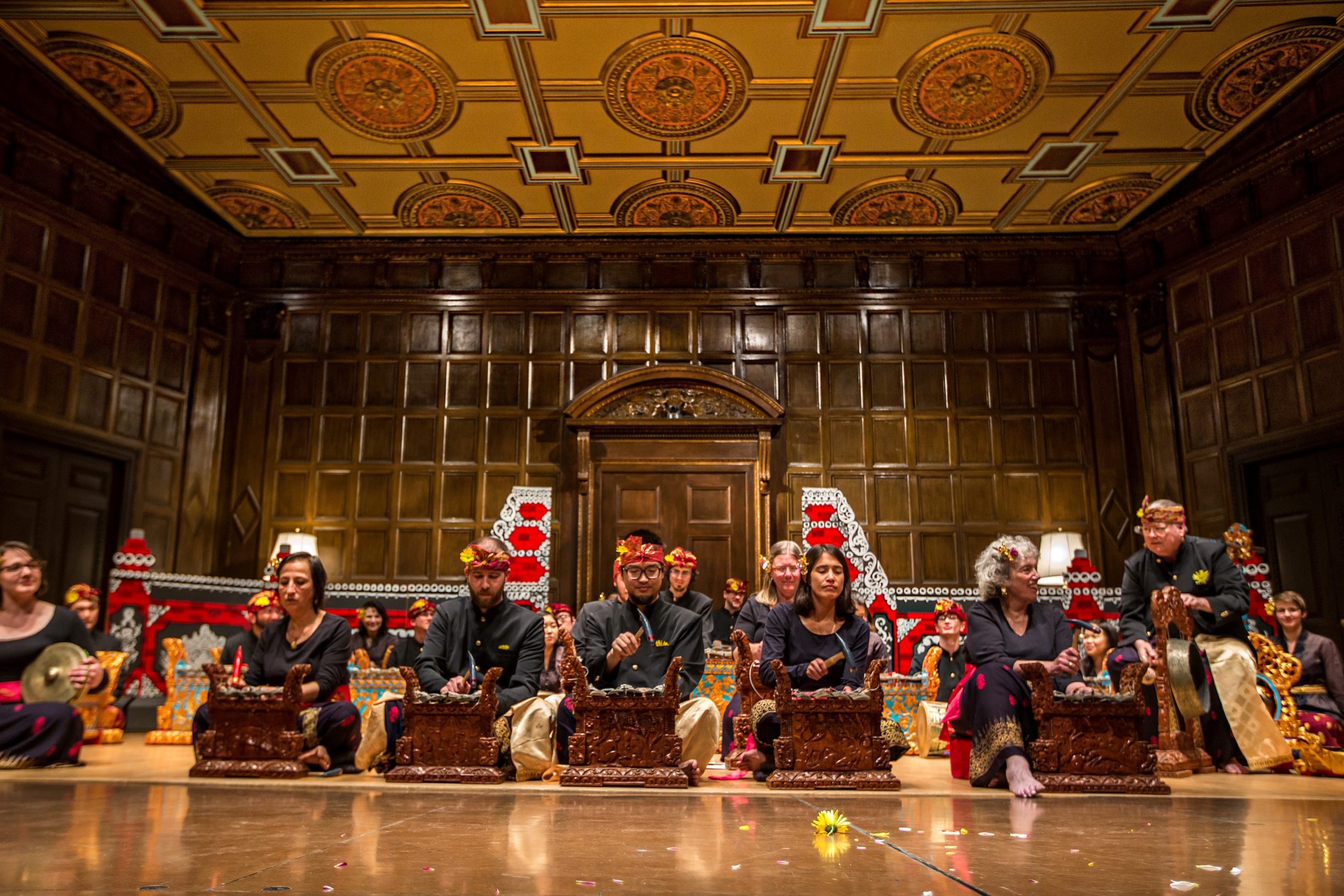Gamelan onstage