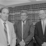 With Merck and Engberg, 1988.
