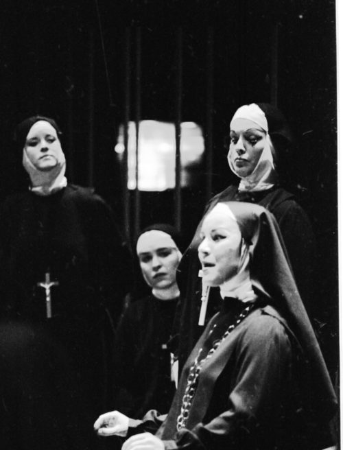 1 Ouzer R792-10A Scenes from Eastman Opera Theater’s 1969 production of Dialogues of the Carmelites, the first of five EOT productions to date.