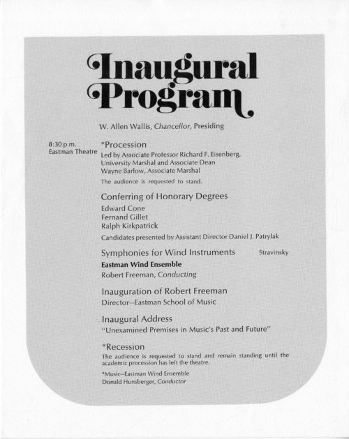 10 1972 September Inauguration program page 8 1972 September Inauguration program page 8