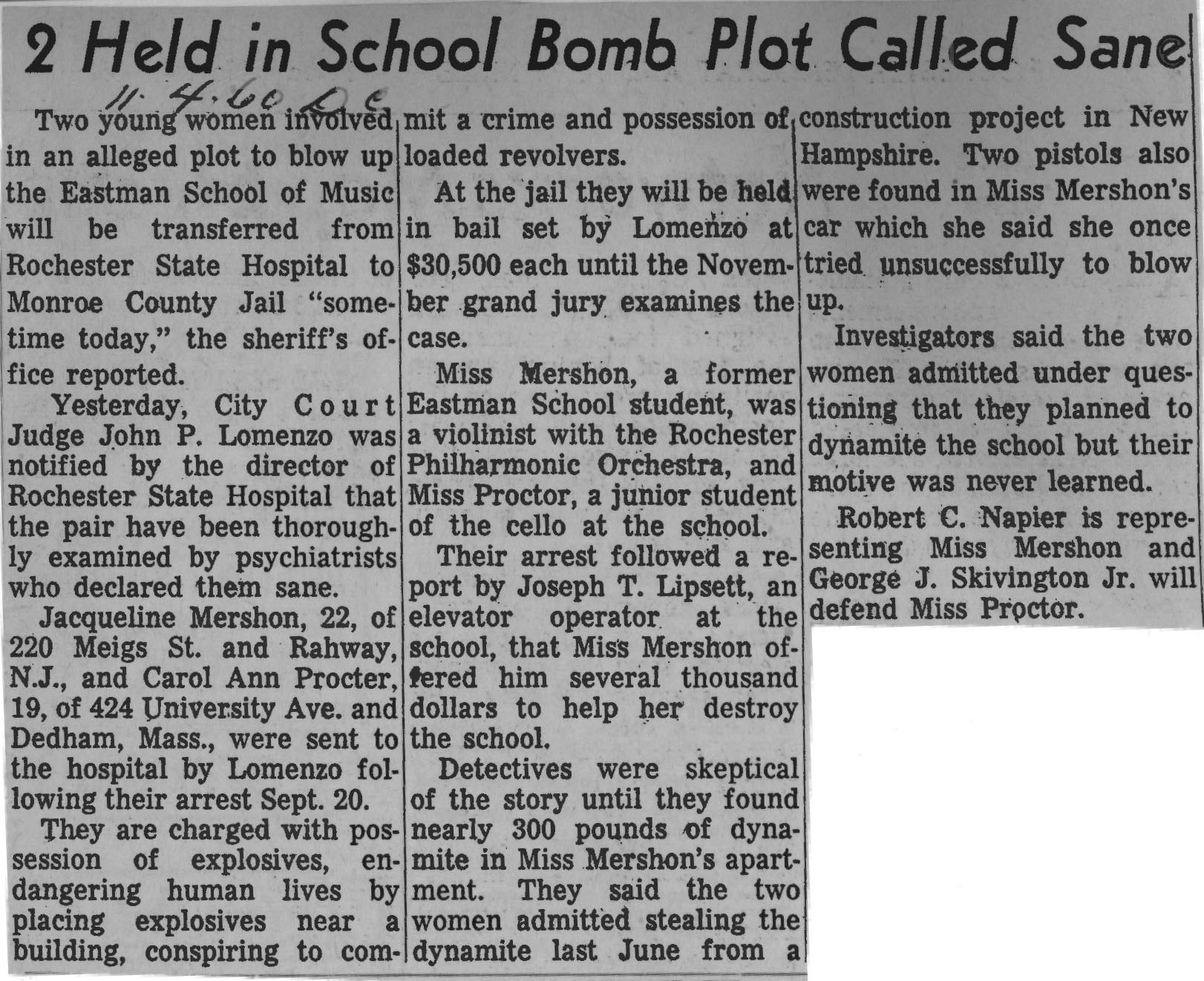 RD&C November 4, 1960