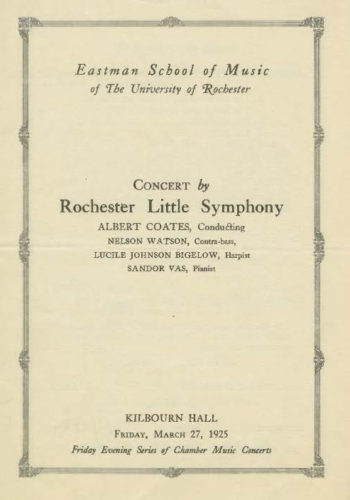 1925 March 27 Rochester Little Symphony_Page_1 1925 March 27 Rochester Little Symphony_Page_1