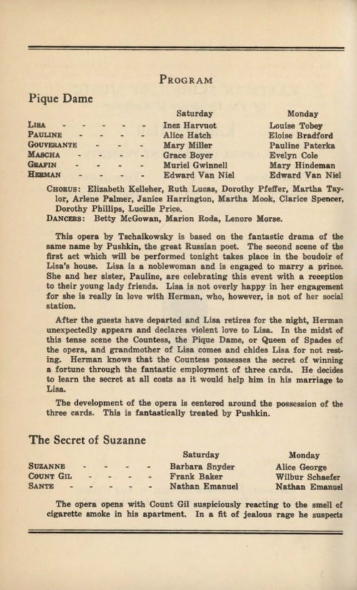 1932 December 17 Pique Dame and Secret of Suzanne_Page_2 1932 December 17 Pique Dame and Secret of Suzanne Page 2