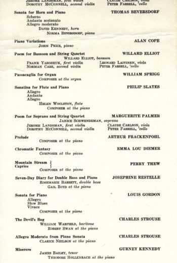 1946 May 23 Original Compositions