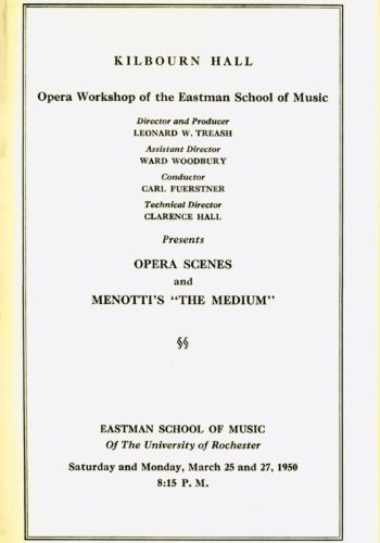 1950 March 25 Opera Scenes and the Medium_Page_1 1950 March 25 Opera Scenes and the Medium_Page_1