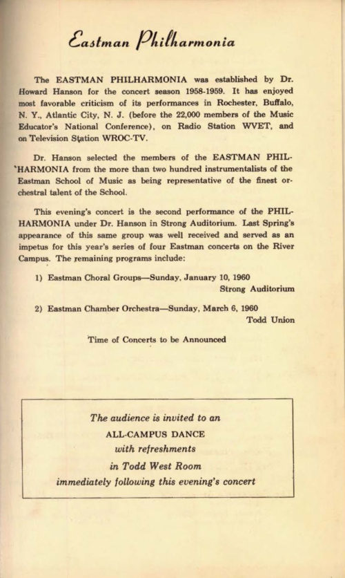 1959 December 11 Eastman Phil at the River Campus_Page_3 1959 December 11 Eastman Phil at the River Campus_Page_3