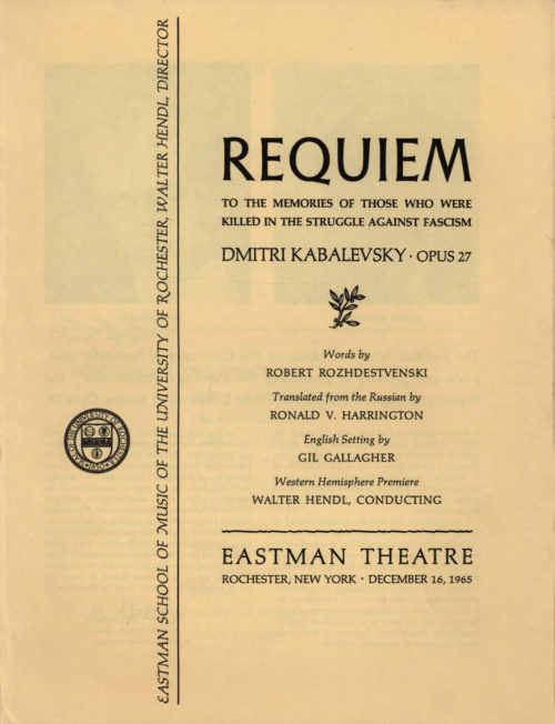 1965 December 16 Kabalevsky Requiem to those who were killed in the struggle against fascism_Page_1 1965 December 16 Kabalevsky Requiem to those who were killed in the struggle against fascism_Page_1