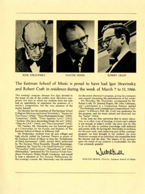 1966 March 11 Music of Stravinsky page 2