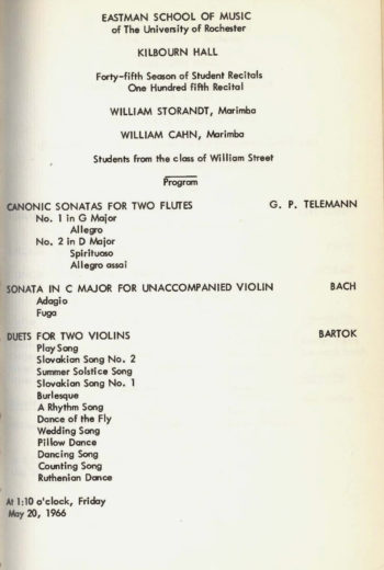 1966 May 20 Students from the class of William Street