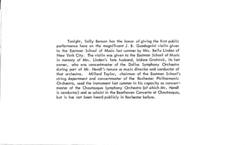 1966 October 27 Sally Benson plays donated Guadagnini violin_Page_3 1966 October 27 Sally Benson plays donated Guadagnini violin_Page_3