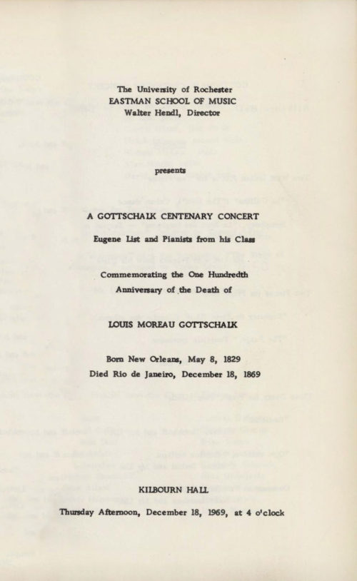 1969 December 18 Gottschalk Centenary Concert_Page_1 1969 December 18 Gottschalk Centenary Concert_Page_1
