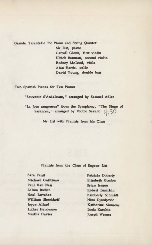 1969 December 18 Gottschalk Centenary Concert_Page_3 1969 December 18 Gottschalk Centenary Concert_Page_3