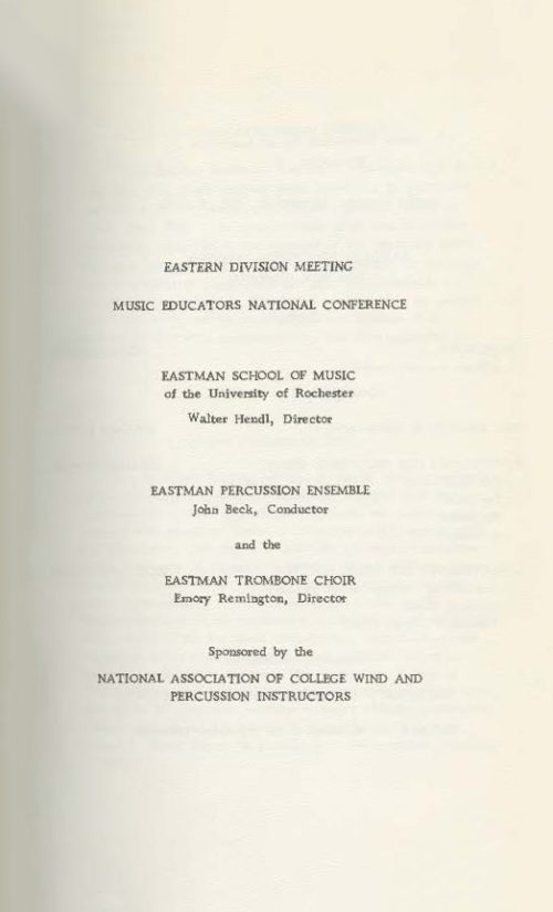 1969 February 2 MENC Eastern Division Meeting page 1 1969 February 2 MENC Eastern Division Meeting page 1