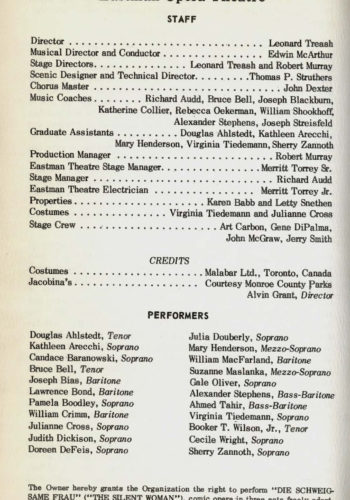 1970 December 17-18 opera Die Schweigsame Frau page 5 1970 December 17-18 opera Die Schweigsame Frau page 5