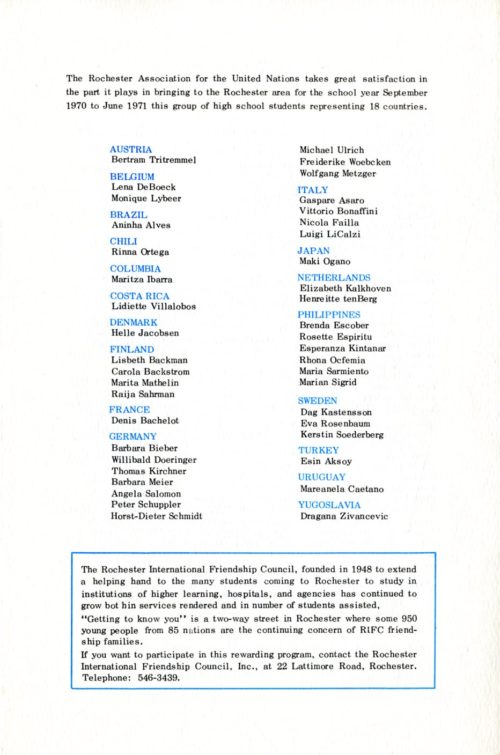 1970 October 23 United Nations Concert page 4 1970 October 23 United Nations Concert page 4