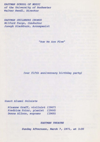 1971 March 7 Eastman Children's Chorus page 5