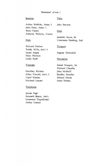 1971 October 1 Eastman Philharmonia and Katherine Collier, Piano_Page_4 Eastman Philharmonia and Katherine Collier concert program Piano_Page_4