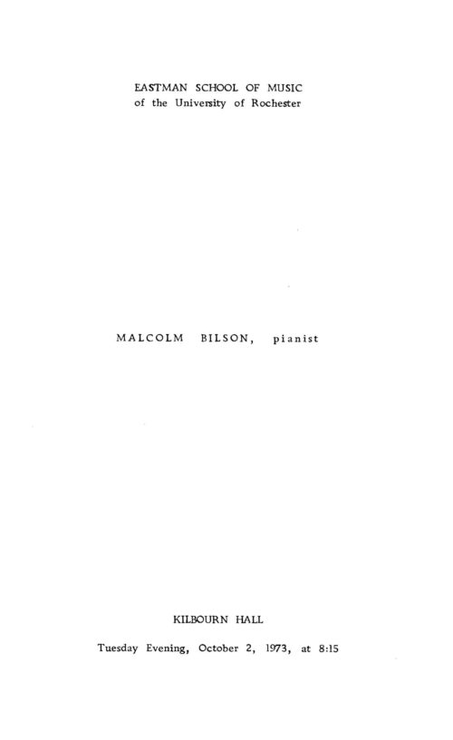 1973 October 2 Malcom Bilson playing fortepiano replica_Page_2 Malcom Bilson playing fortepiano program page 2