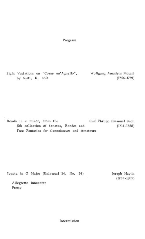 1973 October 2 Malcom Bilson playing fortepiano replica_Page_3 Malcom Bilson playing fortepiano program page 3