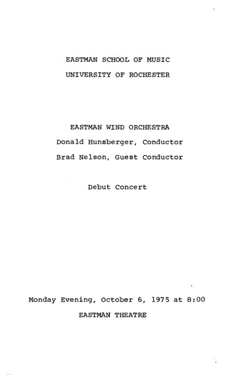 1975 October 6 EWO Debut Concert_Page_1 1975 October 6 EWO Debut Concert_Page_1