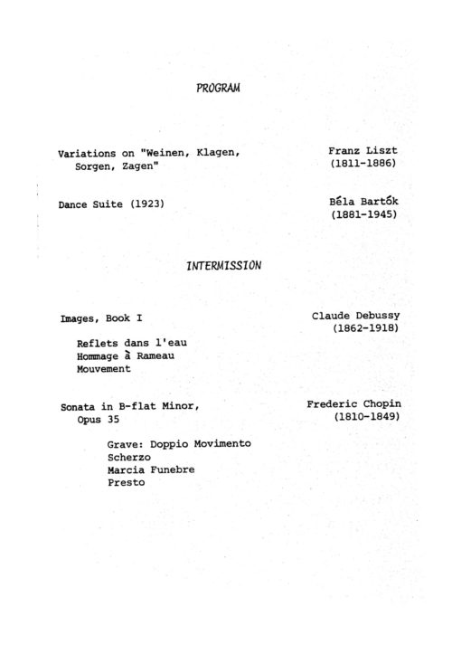 1976 November 3 Robert Silverman Piano_Page_3 1976 November 3 Robert Silverman Piano_Page_3