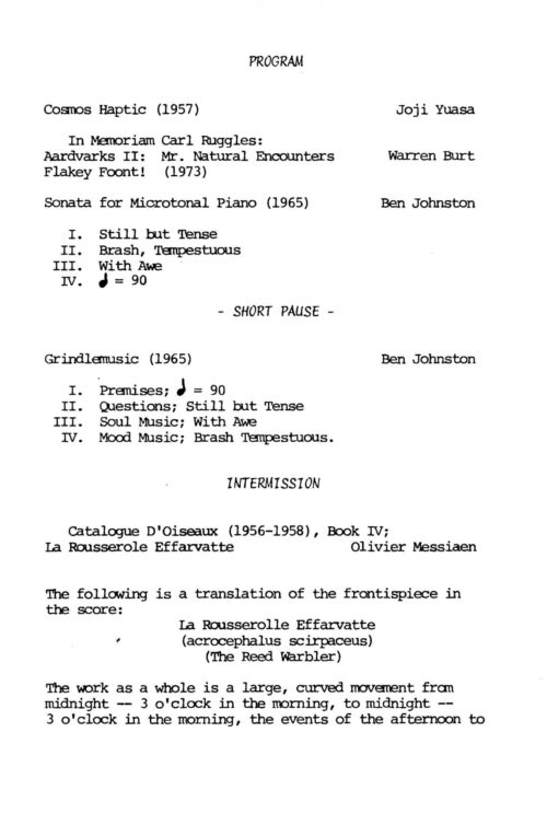 1977 October 13 Virginia Gaburo, Pianist_Page_2 Virginia Gaburo, Pianist Page 2