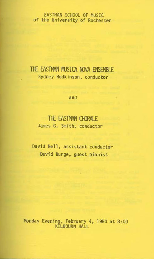 1980 February 4 Music Nova with Chorale_Page_1 1980 February 4 Music Nova with Chorale_Page_1