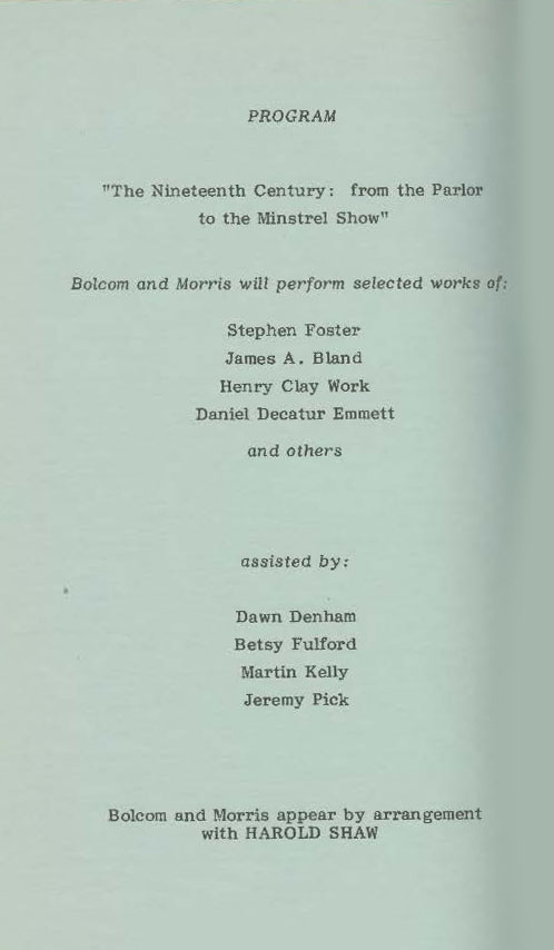 1982 February 1 Joan Morris with William Bolcom page 2 1982 February 1 Joan Morris with William Bolcom page 2
