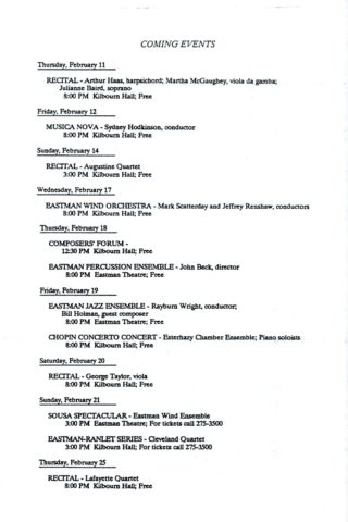 1988 February 10 An evening with William Warfield page 10 1988 February 10 An evening with William Warfield page 10
