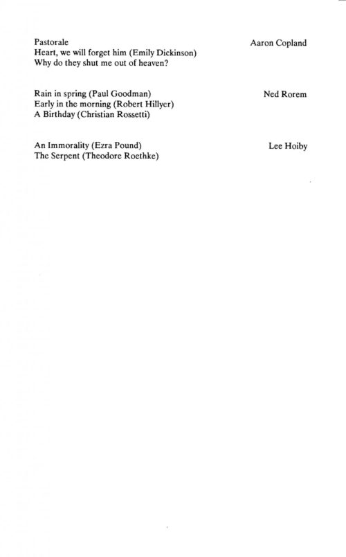 1990 October 1 Arleen Auger, Soprano, and Richard Syracuse, Piano_Page_3 Arleen Auger, soprano with Richard Syracuse, pianist page 3