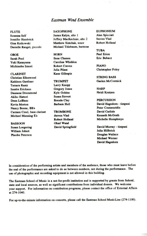 1992 February 9 EWE gala 40th anniversary page 13 1992 February 9 EWE gala 40th anniversary page 13
