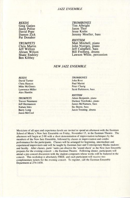 1996 October 18 ENE, ENJE, Benny Carter soloist page 7 1996 October 18 ENE, ENJE, Benny Carter soloist page 7