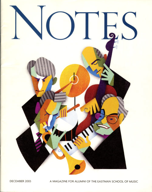 2 Eastman Notes, 22-1, Dec 2003, front cover Eastman Notes, vol. 22, no. 1, December, 2003. Front and back covers.