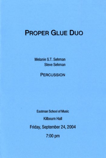 2004 September 24 Proper Glue Duo page 1 2004 September 24 Proper Glue Duo page 1