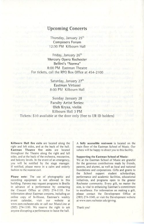 2007 January 24 World Music Series page 4