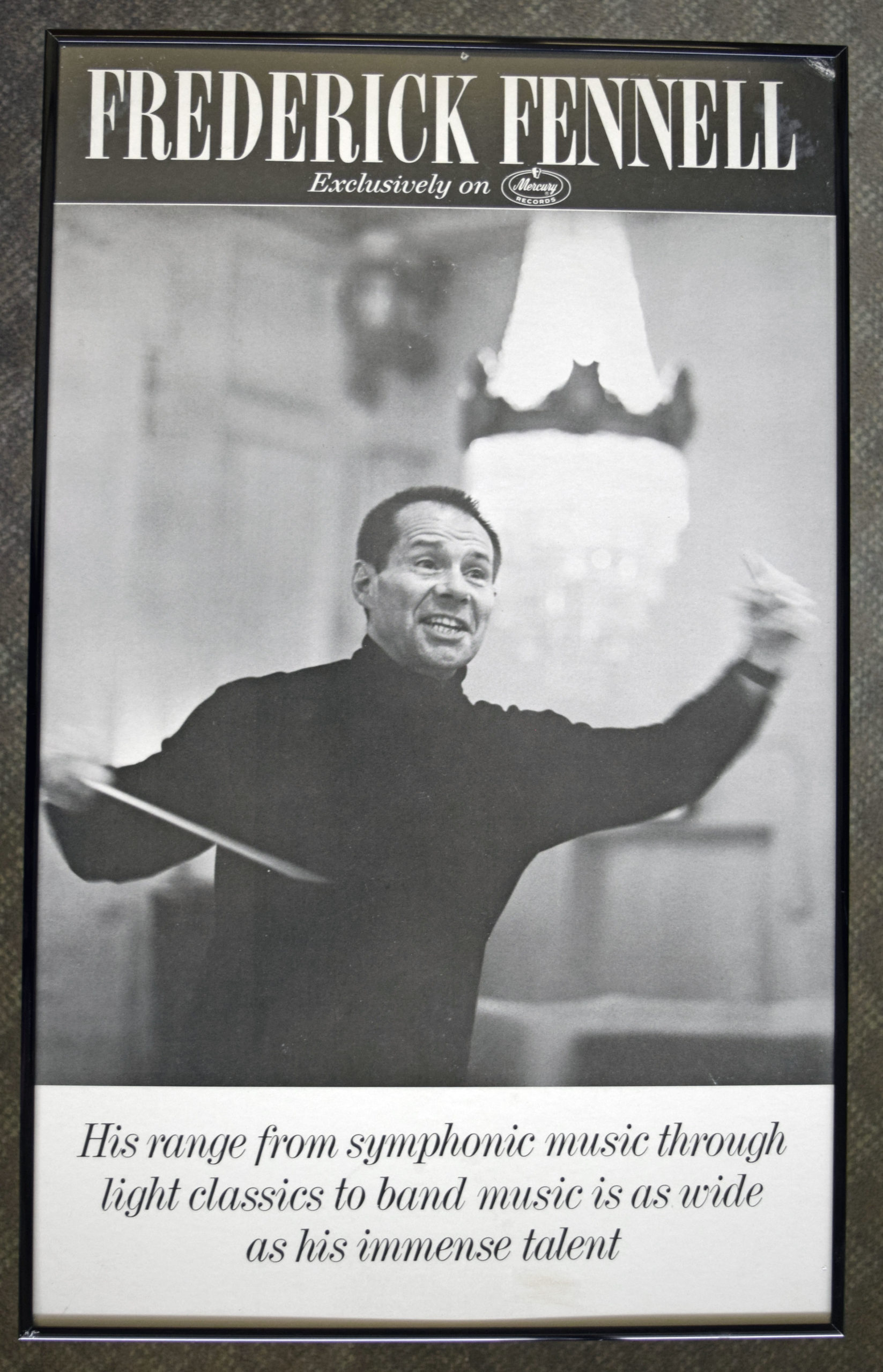Fennell Mercury Records poster (1960s) Fennell Mercury Records poster (1960s)