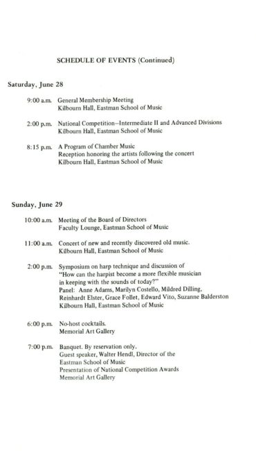 AHS 6th national conference 5 American Harp Society’s 6th annual conference program book