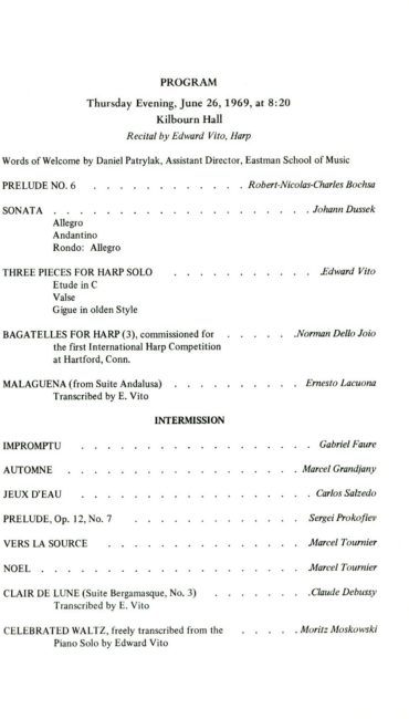 AHS 6th national conference 7 American Harp Society’s 6th annual conference program book