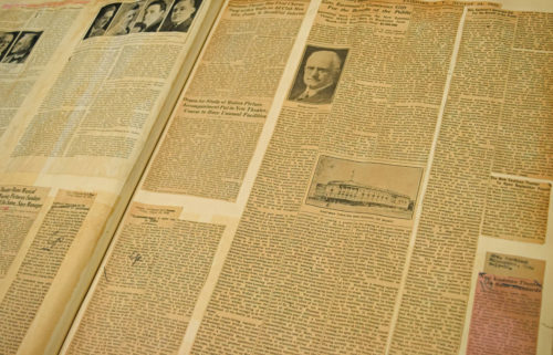 Eastman Theatre Scrapbook_Scrapbook 1
