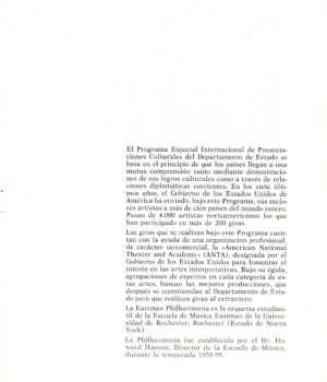 HH 2005 box 53-10 Barcelona program 5 Barcelona program 5