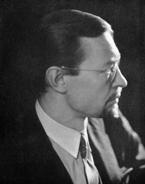 Hanson in 1934 yearbook