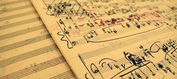 The Karel Husa Archive contains sketches and drafts of more than 70 of Husa’s compositions, including these sketches for Music for Prague 1968. The archive also contains Husa’s large library of scores (including annotated conductor’s scores), books, and recordings. [Karel Husa Archive, Box 6-E/20]