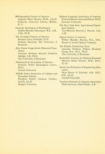 Inauguration program