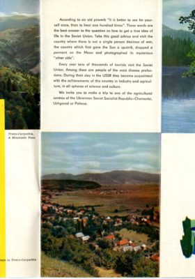 Intourist brochure page 2 Intourist brochure page 2
