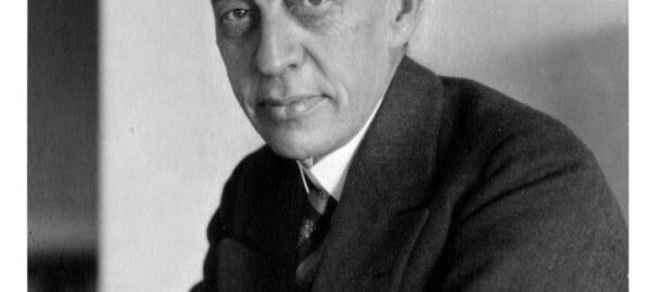 This portrait of Sergei Rachmaninoff was taken by Alexander Leventon (1896-1950), who was both a professional photographer and concertmaster of the Rochester Philharmonic Orchestra (1923-1944). [Leventon Collection, 6/8]