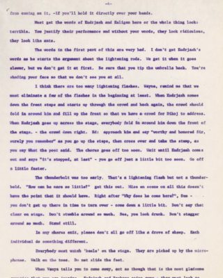Letter from Leonard Treash to Katja Kabanova Cast_Page_4 Notes from Director Leonard Treash to cast members of Eastman Opera Theater’s production of Opera’s production Kátja Kabanová.