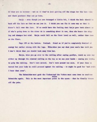 Letter from Leonard Treash to Katja Kabanova Cast_Page_5 Notes from Director Leonard Treash to cast members of Eastman Opera Theater’s production of Opera’s production Kátja Kabanová.